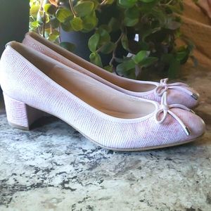 Brenda Zaro Pink Leather Pumps size 39.5/ 9